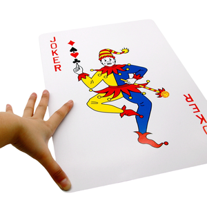 High Quality Customized Printing 8&quot; X 11&quot; Giant Playing <strong>Cards</strong> Comes in a Rigid Box - Product Image 2