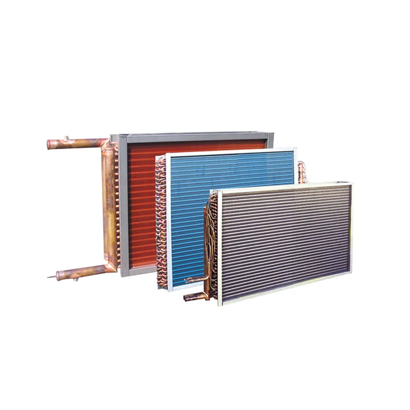 Evaporador de placa de aleta, intercambiador de calor para unidad de refrigeración de aire acondicionado