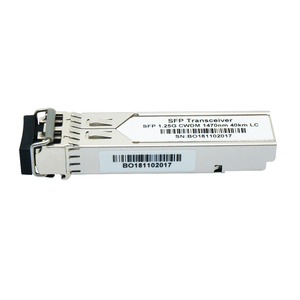 High - Performance 1.25G 40km CWDM Optical Module with <strong>Excellent</strong> Compatibility and Reliable Quality