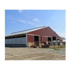 Chất lượng cao Kết Cấu Thép prefab gia súc trang trại nhỏ prefab gia súc nhà để bán - Product Image 3