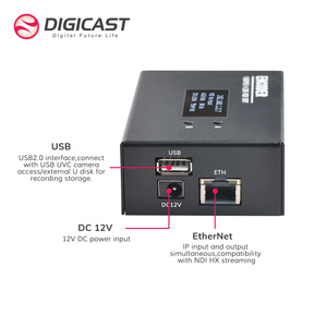 NDI HD IPTV Encoder Decoder unterstützt RTSP RTMP HTTP HLS Protokoll H265 Mini Portable IPTV Streaming Encoder - Product Image 2