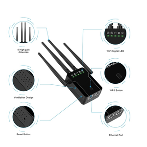 1200Mbps Long Range <strong>5ghz</strong> <strong>Wi</strong>-<strong>Fi</strong> Antenna Network Signal Booster Extender 5g 1200M Wifi Repeater - Product Image 2