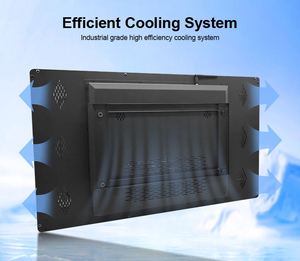 Front Tempered Glass 32'' Win 10 <strong>Lcd</strong> Ads Player All in One Digiteal Signage with Usb Rj45 Port - Product Image 4