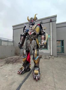 Cosplay Altman kostüm yaşam boyutu Led aşınma yetişkin Robot gerçekçi Model Robot Suits - Product Image 6