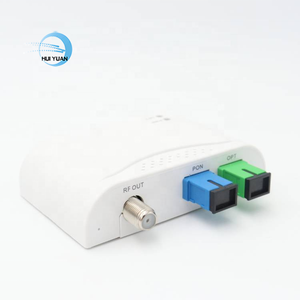 POE 4G 3G GSM SDK GPRS ağları ile uyumlu 45-1006MHz bant genişliği ile CATV GPON için optik FTTH WDM alıcı düğümü 1550nm - Product Image 2