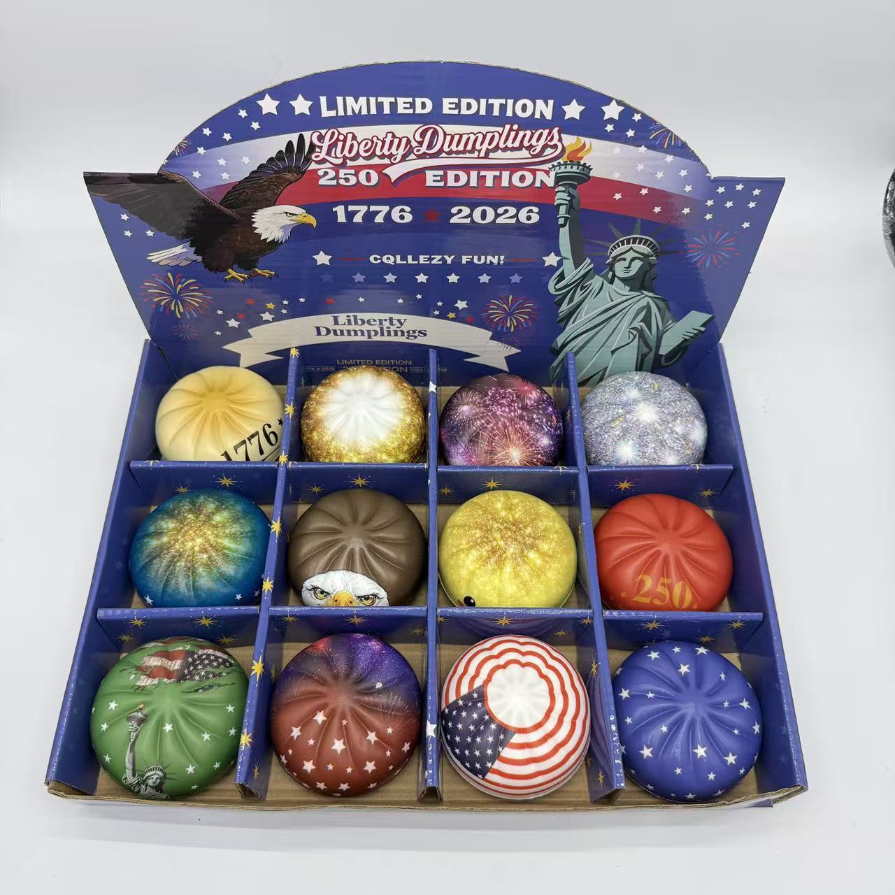 Pu slow rebound us version a-square display box packaging