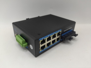 Conmutador Ethernet industrial no gestionado Gigabit de 8 puertos con RJ45 y conmutador de riel Din de fibra óptica SC de 2 puertos para red óptica IP - Product Image 5