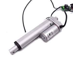 12V DC Electric <strong>Linear</strong> Actuator External <strong>Encoder</strong> Feedback 400mm Stroke <strong>Linear</strong> Motor Permanent Magnet 24V Durable Option - Product Image 5