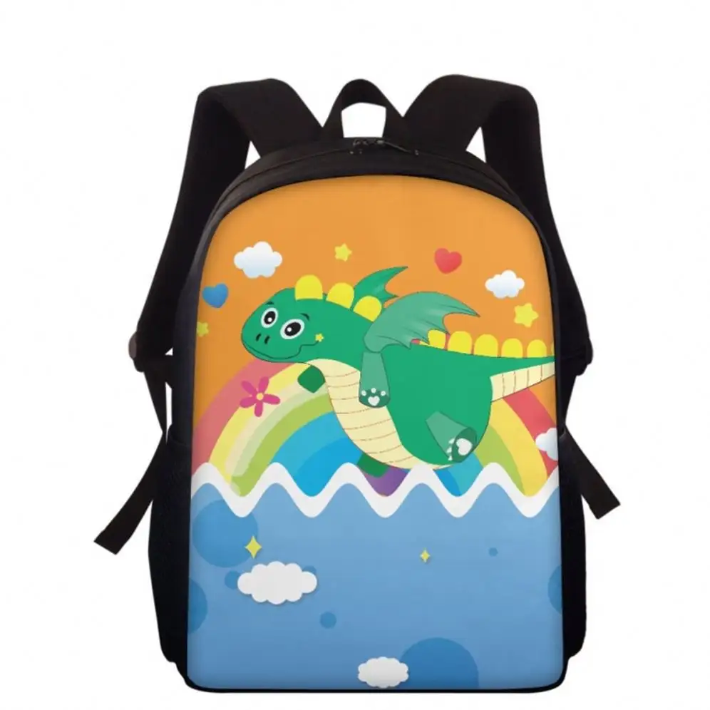 2024 Kustom dinosaurus lucu anak-anak tahan air kapasitas besar tas buku utama siswa tas sekolah ransel