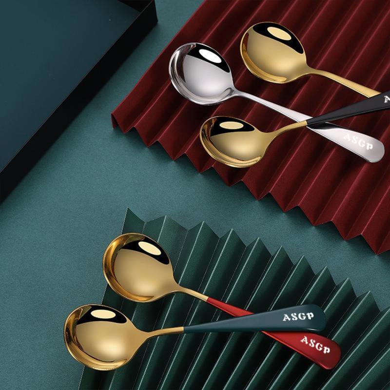 Gold With Red Handle