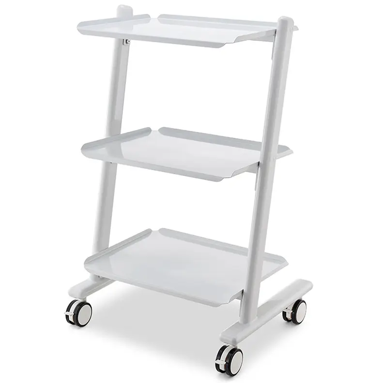 Carritos para ordenador portátil de hospital, carrito para estación de trabajo médico, carrito médico portátil de altura ajustable para ordenador