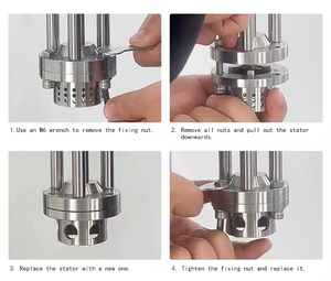1L 10L Cosmetic <strong>Mixer</strong> Laboratory Homogenizer High Speed Lifting Homogenizer Laboratory High Shear Homogenizer <strong>Mixer</strong> - Product Image 6