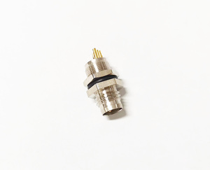 Wholesale Factory Industrial Electronic Device Plug IP67 Waterproof Front Locking Socket <strong>T</strong> <strong>Code</strong> M12 3 Pin Connector for Power - Product Image 5