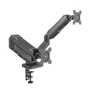 Bilgisayar monitörü için v-mounts ekonomik çift monitör gaz bahar monitör masa bağlar - Product Image 5