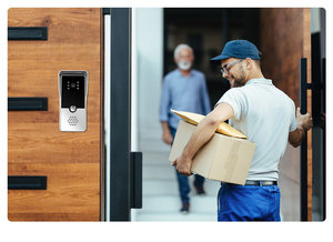 Open 2 Door 4 Wire Video Intercom Kit Video Door Phone Intercom System para la seguridad del hogar