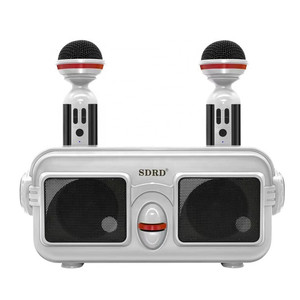 SD-304无线扬声器卡拉ok微型电话，适用于双手持手机 - Product Image 1