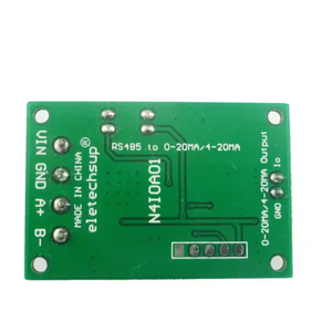 Eletechsup N4I0A01 RS485 a 4-20MA/0-20MA Generador de señal de corriente PWM a Convertidor analógico de corriente Módulo Modbus RTU - Product Image 3