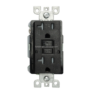Popolare presa di corrente 110V 220V presa di corrente a muro presa interruttore a terra 20A TR WR autotest resistente alle manomissioni GFCI - Product Image 1