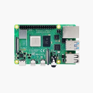 Ufficiale Raspberry Pi 4 modello B Dev Kit Board RAM 2GB 4GB 8GB più veloce di 3B + (Case + Fan + dissipatore di calore + alimentatore + Micro cavo) - Product Image 1