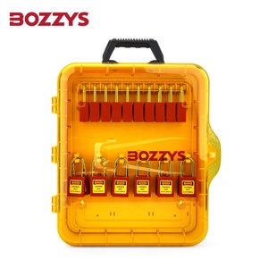 Çok kişi yönetimi ürün kategorisi kilitleri için asma kilitler çile etiketleri ile BOZZYS çoklu kombinasyon kilitleme kutusu kitleri - Product Image 1