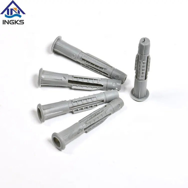 Âncora de parede de nylon material pe, plástico, parede de âncora, nylon plástico, âncora, 6mm 8mm 10mm para concreto