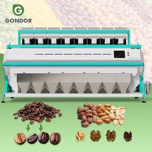 Macadamia Nut Nir <strong>Pulse</strong> Soybean Small Rice Color Sorter 10 Chute Colour Mini Machine Rice 6 Ton - Product Image 1