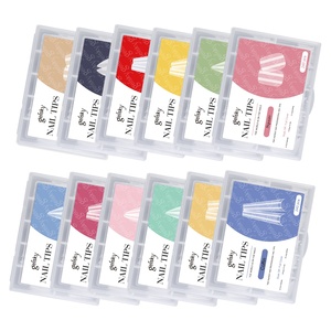 Gelsky ปลายเล็บแบบโค้งปลายเล็บ500ชิ้น,ปลายเล็บแบบโค้งสำหรับเล็บ - Product Image 6