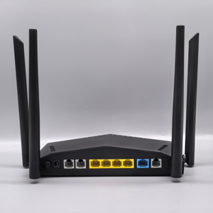 Không dây Modem 1 * WAN + 4 * LAN AC1200 Dual Band 4ge 2 cổng ADSL VDSL Wifi Modem Router - Product Image 1