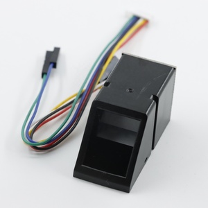 AS608 optik parmak izi okuyucu modülü sensörü kare parmak izi modülü Arduino için