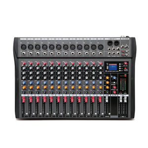 Mezclador profesional, interfaz de audio, consola de transmisión usb, mezclador de audio de 12 canales - Product Image 1