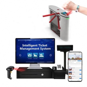 7 inç LCD salıncak QR kodu ödeme bilet sistemi SDK ve erişim kontrol ürünleri için API ağ doğrulama okuyucu
