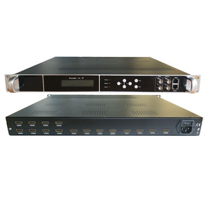 ビデオエンコーダー8 16 24チャンネルHDデジタル信号Hd to Ip Asi放送テレビ機器システムカスタマイズ - Product Image 1