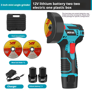 High Quality 12V <strong>Mini</strong> Cordless Angle <strong>Grinder</strong> for DIY <strong>Surface</strong> Conditioning with Slide Switch