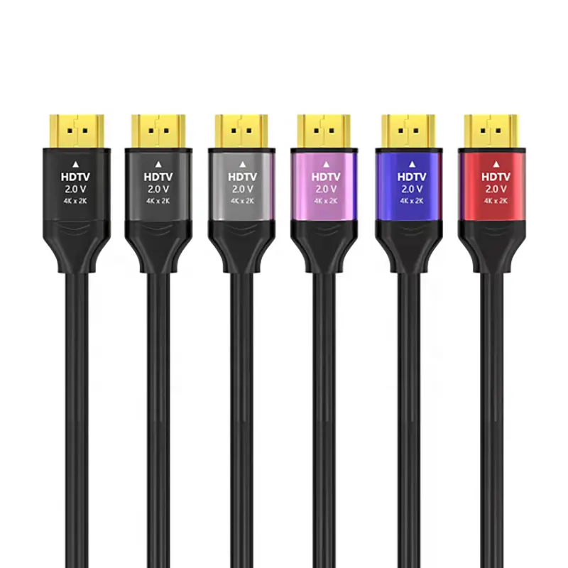 كابل توصيل HDMI مطلي بالذهب, V2.0 V20 1.5M 3M 5M 10M 15M 20M Ultra 18Gbps 4K 30Hz 60Hz HDMI Cable Kabel ، 24K