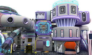 Kunden spezifischer interstellarer Alien-Satelliten-Basis-Softplay-Bereich Frecher Indoor-Spielplatz Kids Amusement Park - Product Image 2