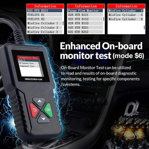 Volle OBD2-Funktionen Leistung Obd2-Scanner für 12V Automotive Check Engine Error Code Reader - Product Image 2