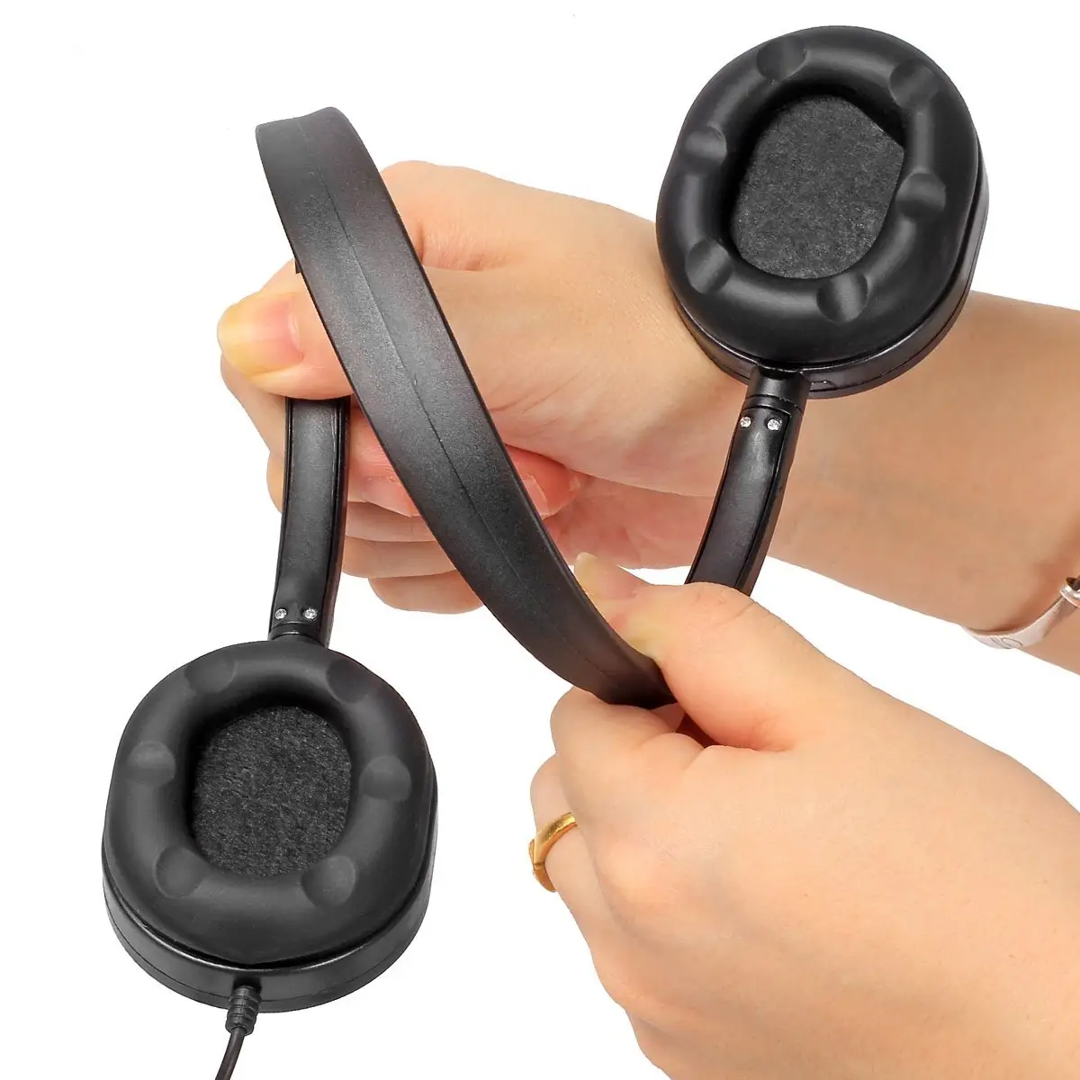 Hochwertige Einweg-Kopfhörer für Flugzeuge Einweg-Kopfhörer-Headsets vom Typ Airline-Kopfhörer