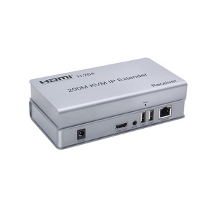 高品质1080p高清电视KVM扩展器200米高清USB 200米扩展器，带红外RJ45金属材料5v输入 - Product Image 3