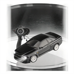 A99 ldrc 1/18 RWD RC Car โมเดลรถแข่งพร้อมระบบไฟทำจากโลหะพร้อมสาย USB - Product Image 3