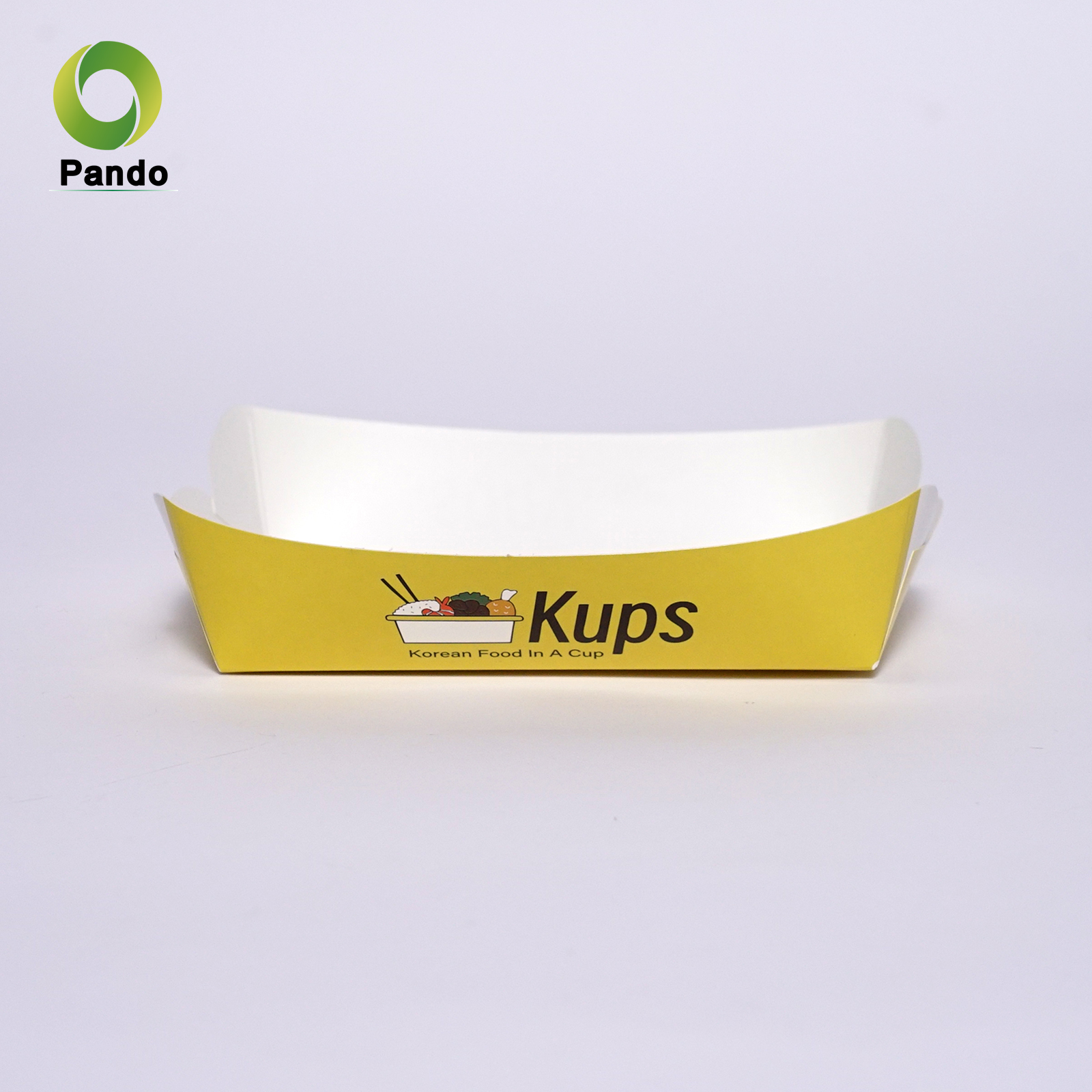 Barco de papel amarillo