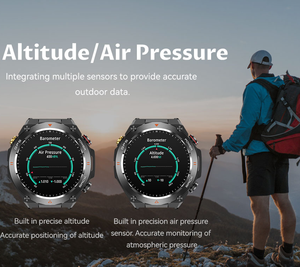 Dafit นาฬิกาติดตามการออกกำลังกายอัจฉริยะสำหรับ KC82, จอแสดงผล IPS เครื่องวัดอัตราการเต้นของหัวใจสำหรับโทร IP67กันน้ำเคสแม่เหล็กอัลลอย - Product Image 5