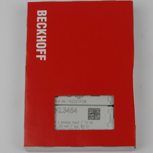 BECKHOFF KL3454 Módulo de control eléctrico de entrega rápida Ethernet/IP Terminal de bus de salida digital de entrada analógica de 4 canales - Product Image 2