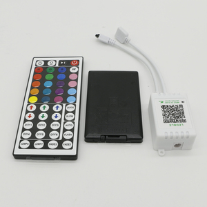 DC5V-12V 6A RGB LED ไร้สายไฟ Strip คอนโทรลเลอร์พร้อมรีโมทคอนโทรล 5 โวลต์ LED Strip รีโมทคอนโทรล 24 44 คีย์ - Product Image 3