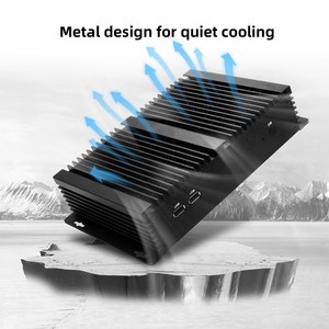 HYSTOU Industrial Mini PC Lüfter loser Intel Core I5-4200U Dual DDR3L SSD Dual Display Linux OS für Desktop verfügbar Mehrfach stecker - Product Image 6