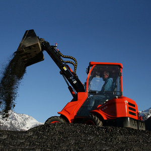 Rated <strong>Loading</strong> 850kg Mini Wheel Loader DY840 <strong>Container</strong> <strong>Unloading</strong> <strong>Machine</strong> Telescopic Wheel Loader - Product Image 3