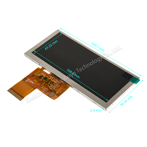 Alta calidad 4,6 "TFT LCD Módulo Barra estirada Tipo Lcd RGB 24bits 4,6 pulgadas 800*320 Bar TFT LCD Pantalla para sistema de servidor - Product Image 3