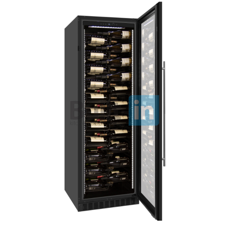 Built-in or Free standing Single Zone 128 Bottles Wine Cooler
