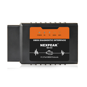 NEXPEAK NX103 ELM327 V1.5 WIFI OBD2スキャナー車診断ツールとPic18f25k80チップコードリーダー (Android/IOS/Windows用) - Product Image 1