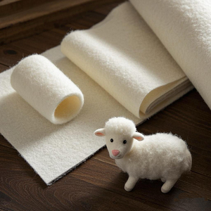 Công nghiệp len feltcustom 3mm 6mm 10mm dày 100% len cảm thấy ngành công nghiệp vải cảm thấy len trắng cảm thấy cho con dấu chống cháy - Product Image 2