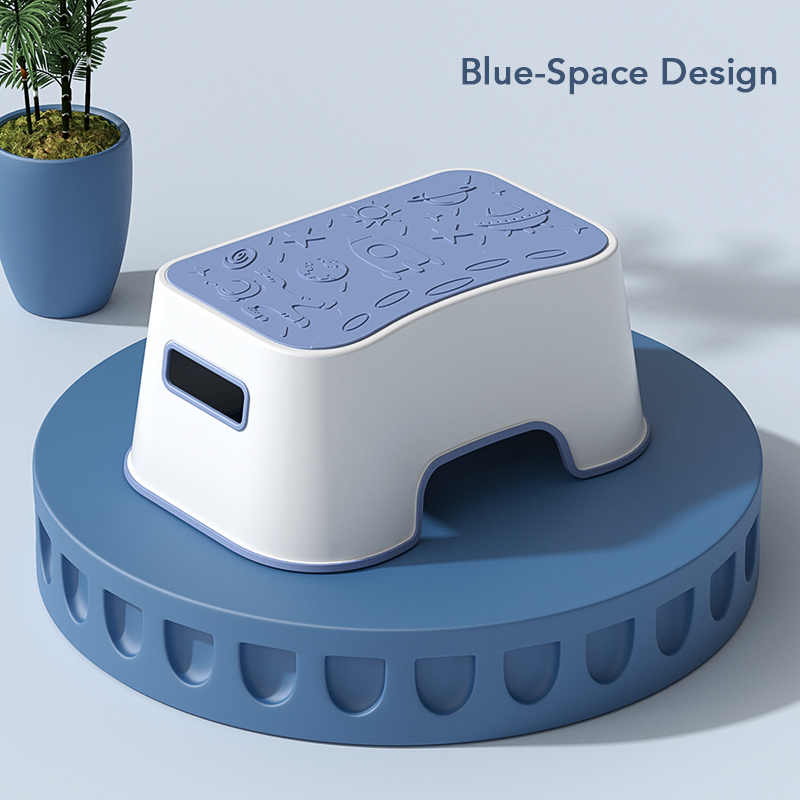 Motif d'espace bleu